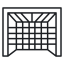 Football goal 2 icon