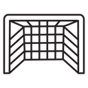 Football goal icon