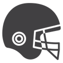 Football helmet icon