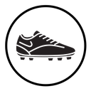 Football soccer shoes icon