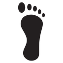 Footprint icon