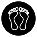 Footprint icon