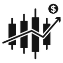 Forex stock market icon