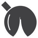Fortune cookie icon