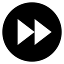 Forward Black Filled icon