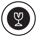 Fragile package icon
