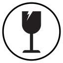 Fragile package icon