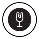 Fragile package icon