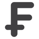 Franc sign icon