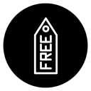 Free tag icon