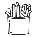 French fries icon