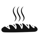 Fresh bread icon