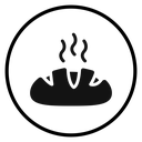 Fresh bread icon