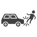 Frontal crash icon