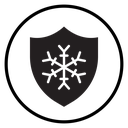 Frost resistant icon