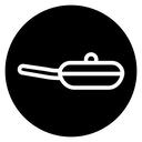 Frying pan icon