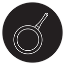 Frying pan icon