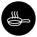 Frying pan icon