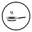 Frying pan icon