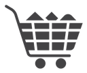 Full cart icon