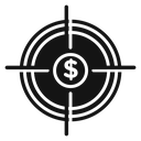 Funds hunting icon