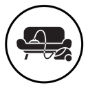 Furniture dry cleaning icon