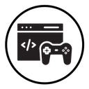 Game developing icon