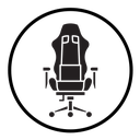 Gaming armchair icon