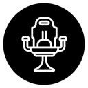 Gaming chair icon