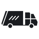Garbage truck 2 icon