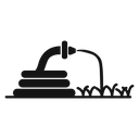 Garden hose icon