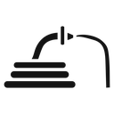 Garden hose icon