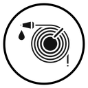 Garden hose icon