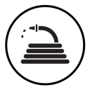 Garden hose icon