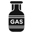 Gas cylinder icon