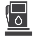 Gas pump 3 icon