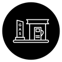 Gas station icon