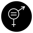 Gender equality 2 icon