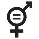 Gender equality icon