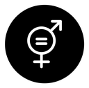 Gender equality icon