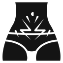 Genital rash icon