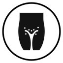 Genital rash icon