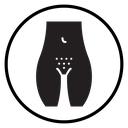 Genital rash icon