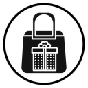 Gift bag icon