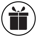 Gift box icon