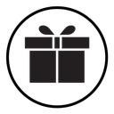 Gift box icon