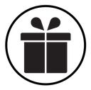 Gift box icon