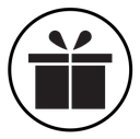 Gift boxes icon