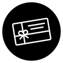 Gift voucher icon