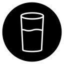 Glass icon